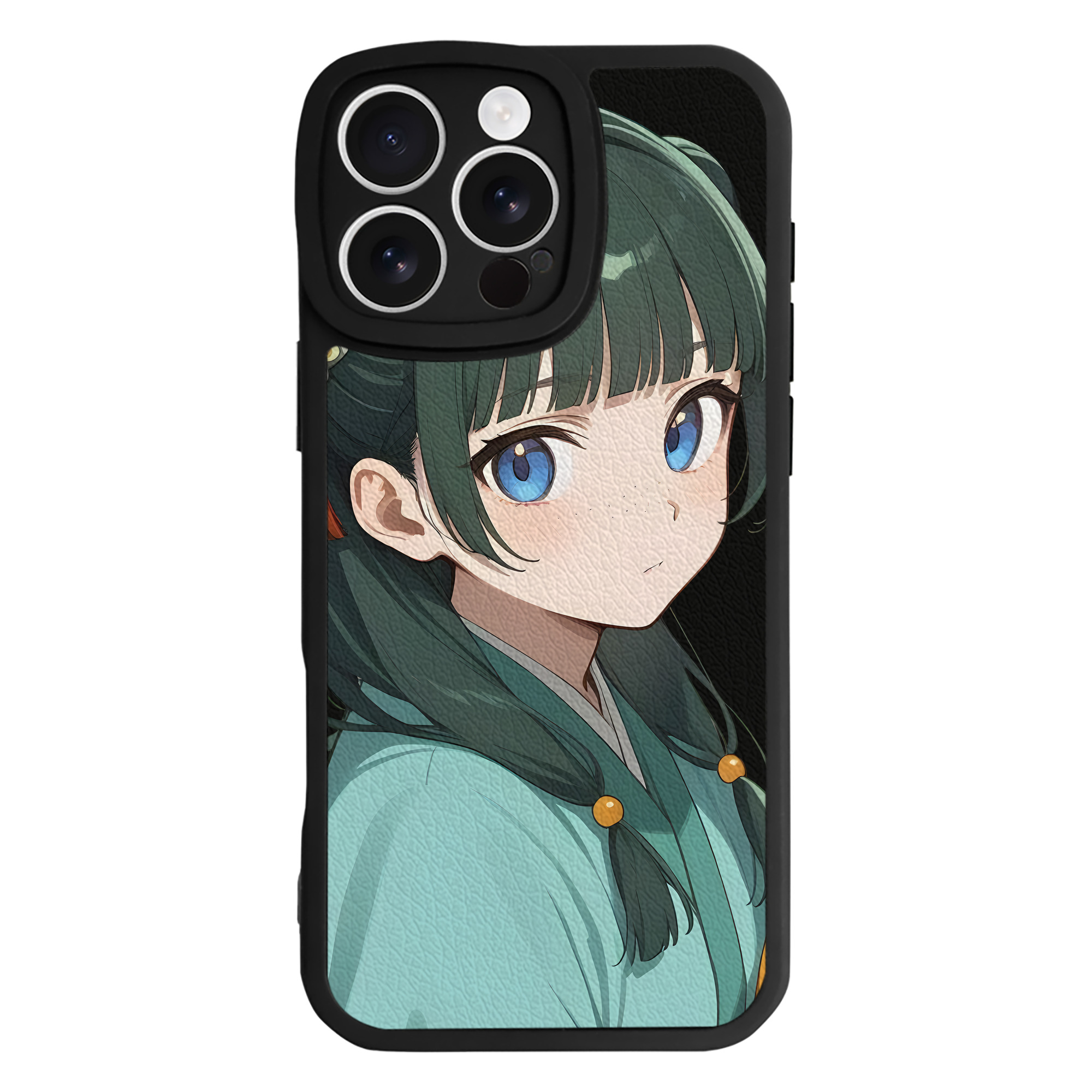 （画像用） 薬屋のひとりごと The Apothecary Diaries 【iPhone 16シリーズ対応】シリコンスマホケース（レザー調） 材質：シリコン